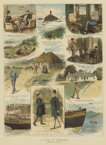 Pari turistia (chromolitho)